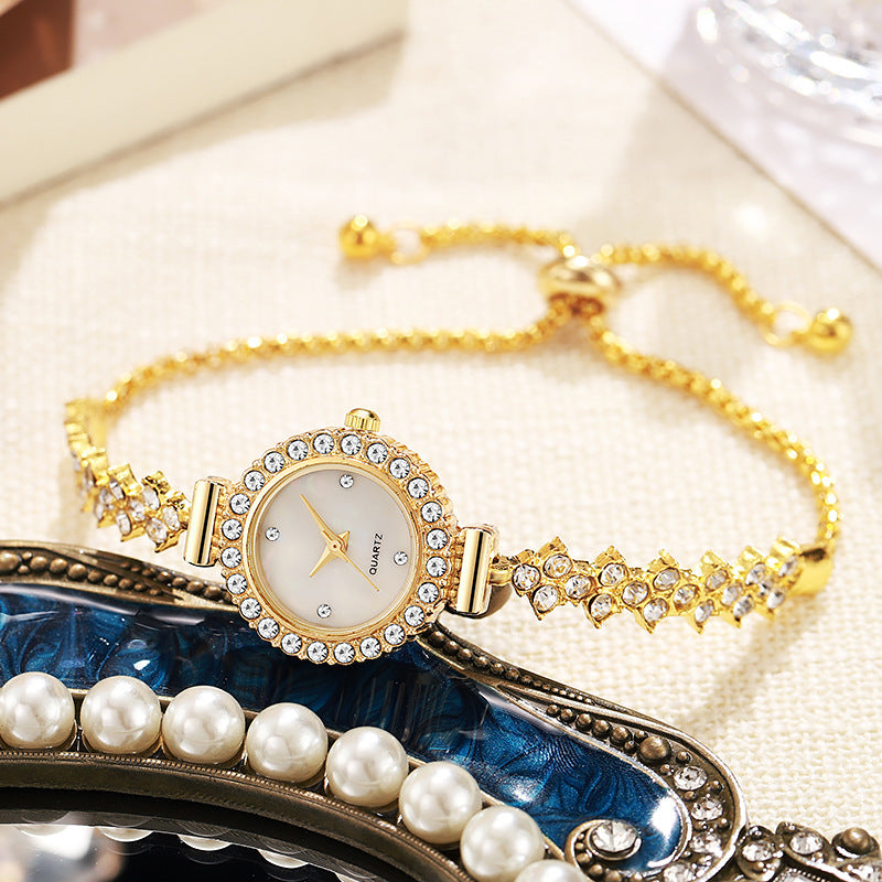 Celestia Crown Crystal Watch – Elegance That Reigns Supreme