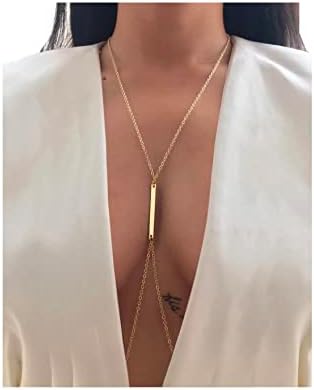 Gold Layered Body Chain Necklace – Timeless Elegance