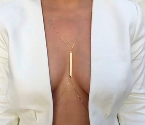 Gold Layered Body Chain Necklace – Timeless Elegance