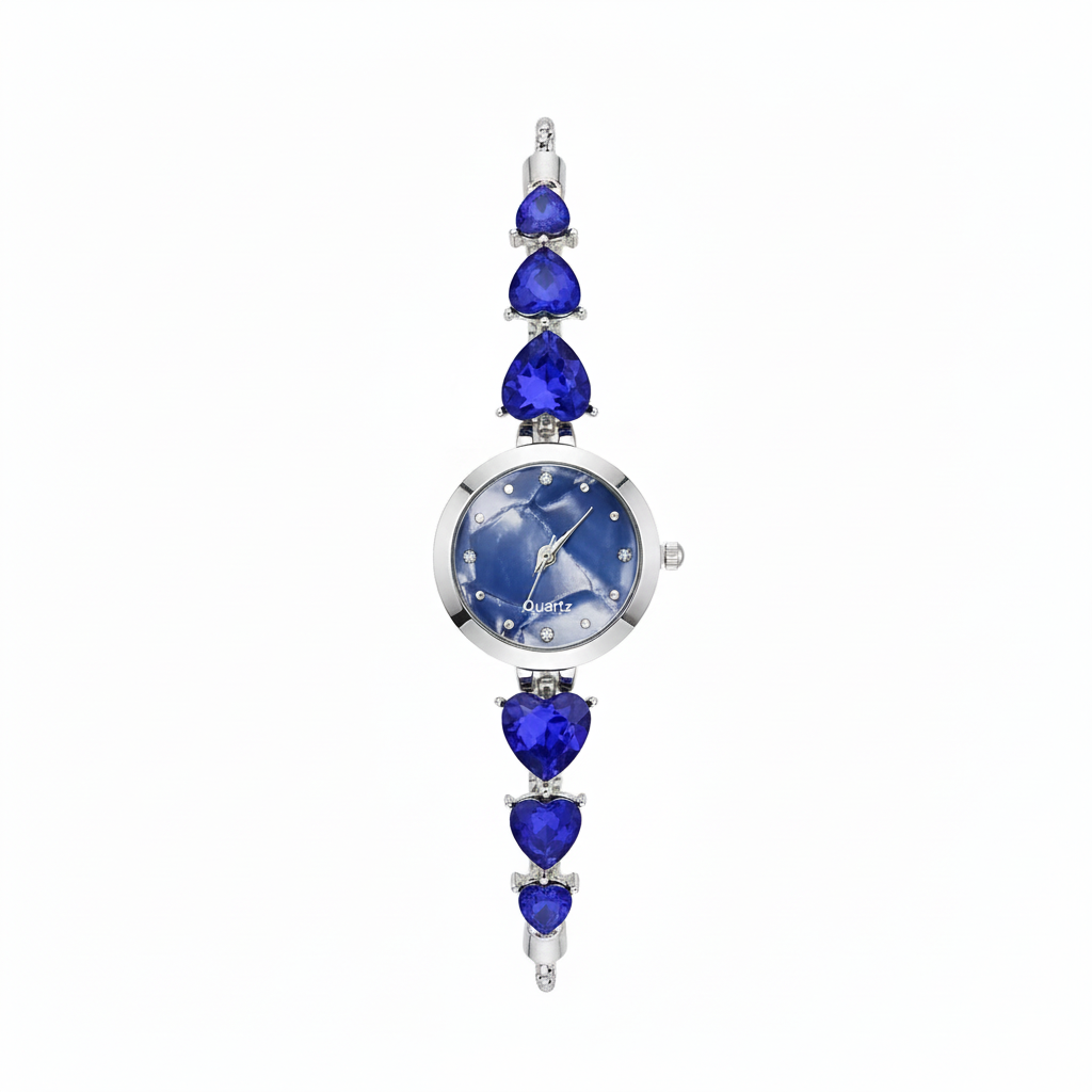 Royal Blue Sapphire Watch, Elegance That Reigns Supreme