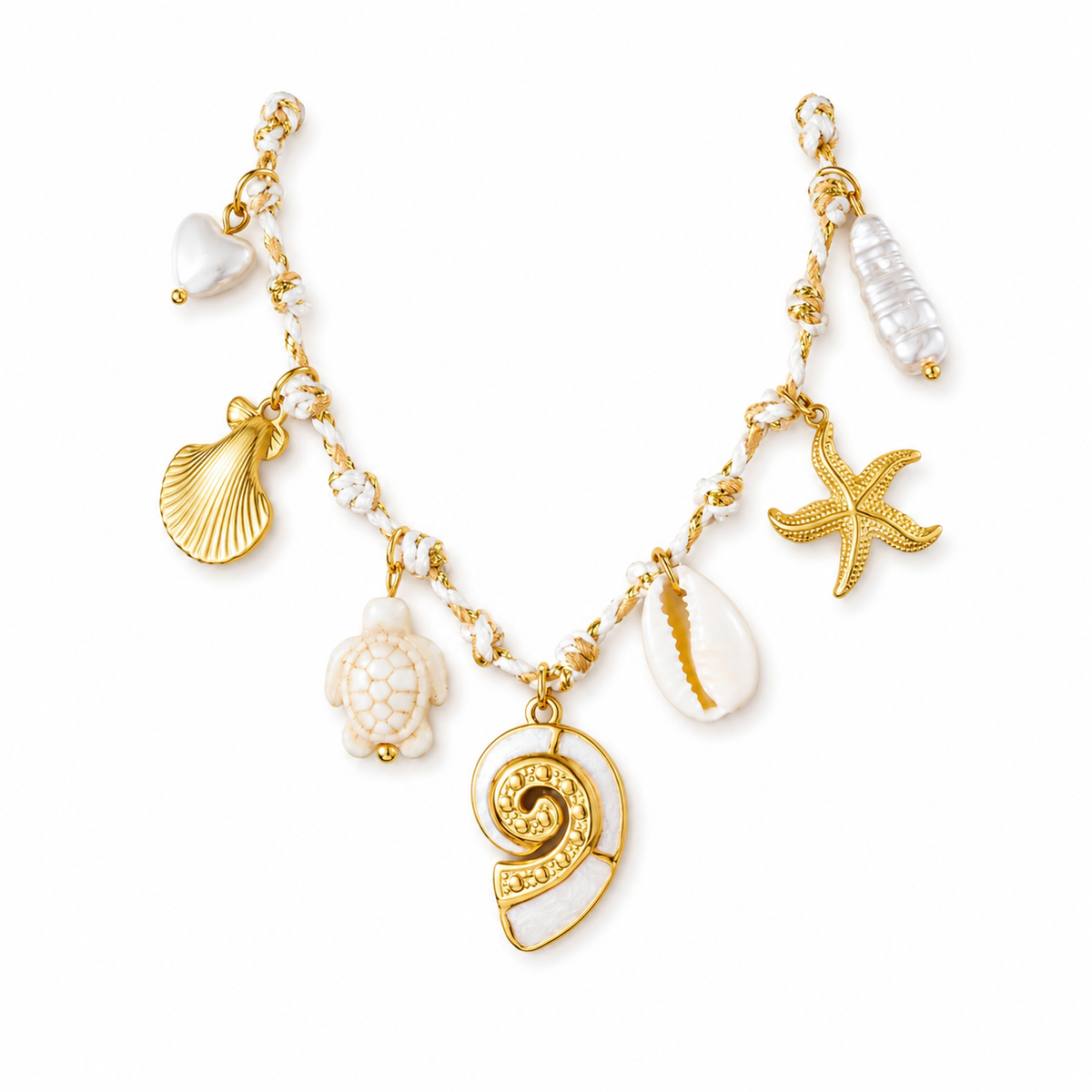 Ocean Treasures Charm Necklace