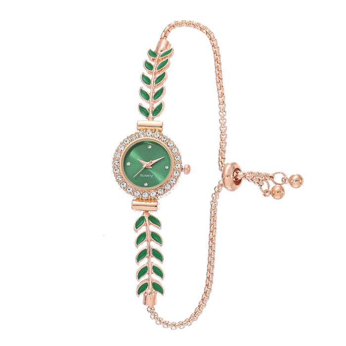 The Emerald Verdant Watch, Nature’s Regal Glow