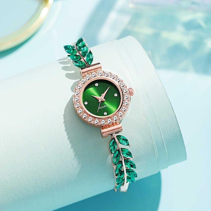 The Emerald Verdant Watch, Nature’s Regal Glow