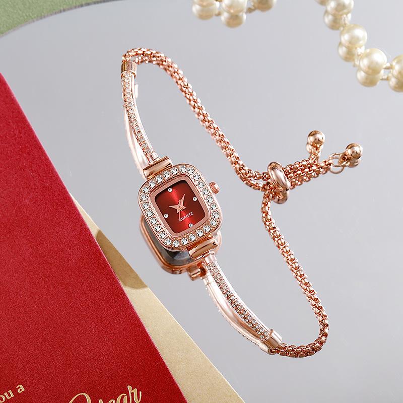 Rose Blush Ruby Watch, Romance in Every Second