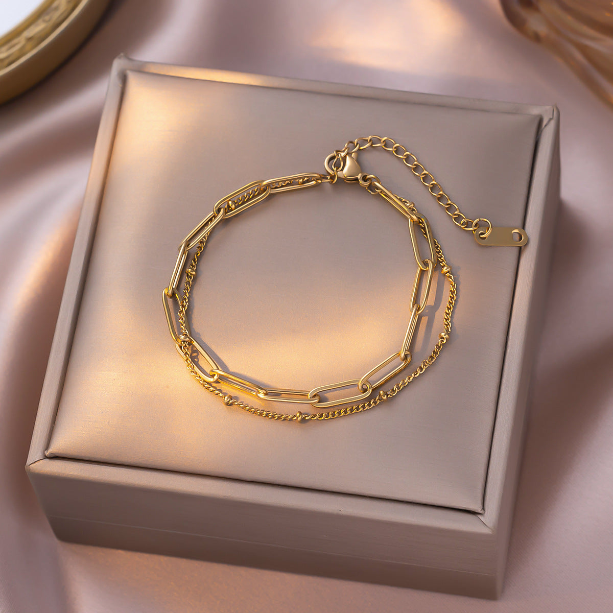 Industrial Link Bracelet – Modern Edge