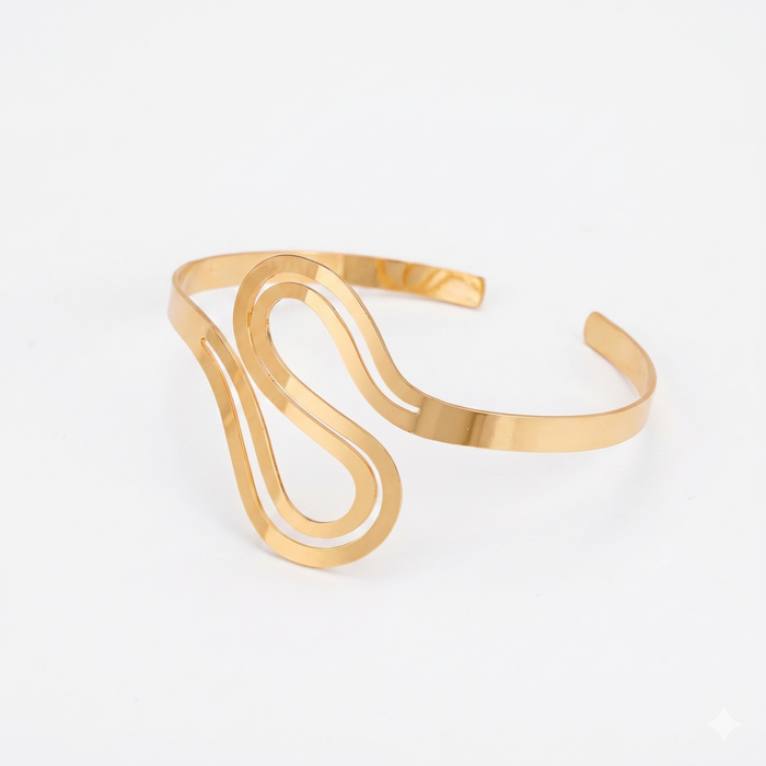 Fluid Abstract Arm Cuff