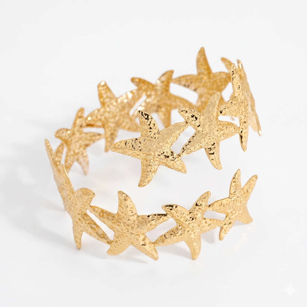 Starfish Garland Arm Cuff – Ocean Treasure