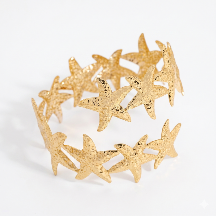 Starfish Garland Arm Cuff