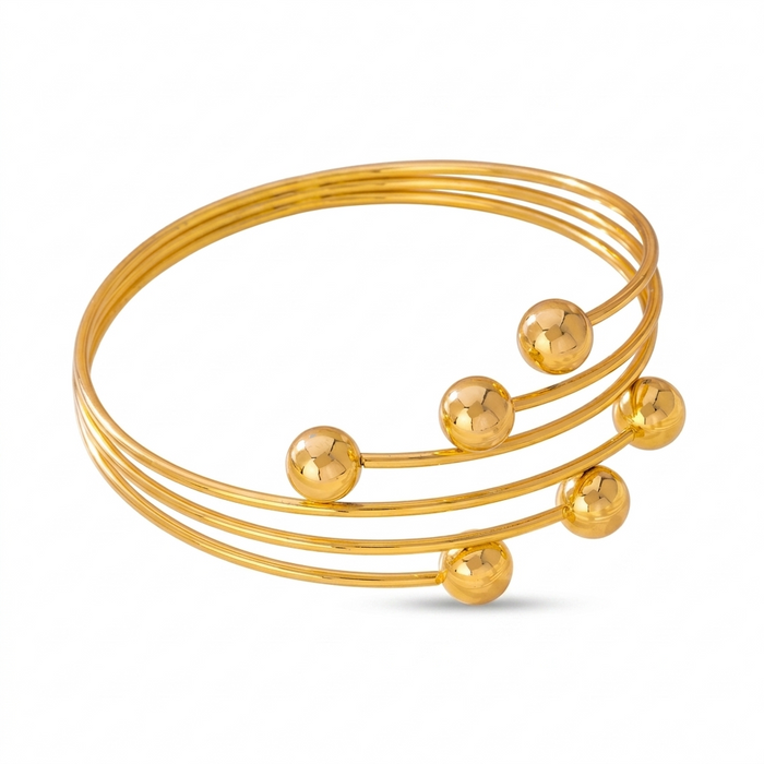 Beaded Multi-Layer Arm Cuff