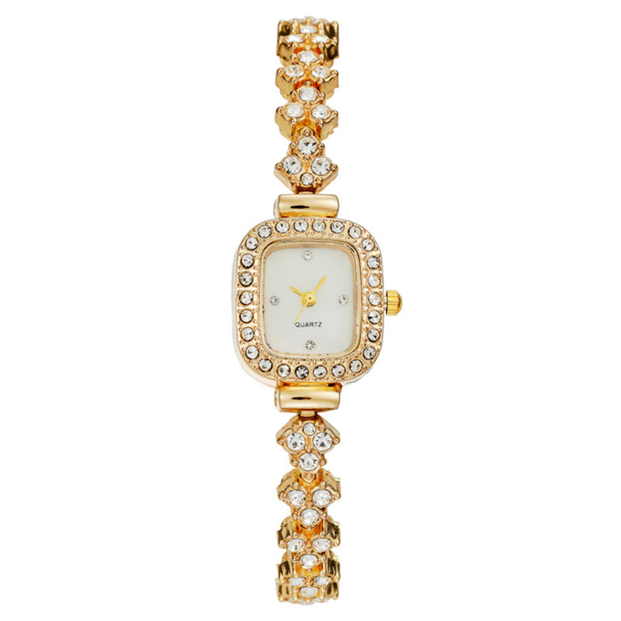 Auric Allure Crystal Watch