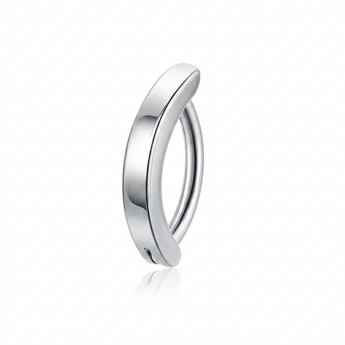 Minimalist Sleek Belly Hoop