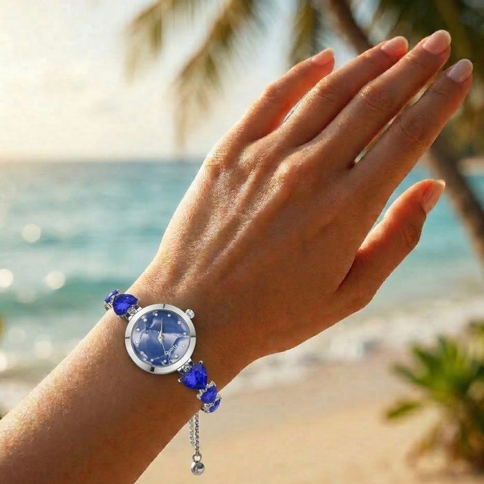 Royal Blue Sapphire Watch, Elegance That Reigns Supreme
