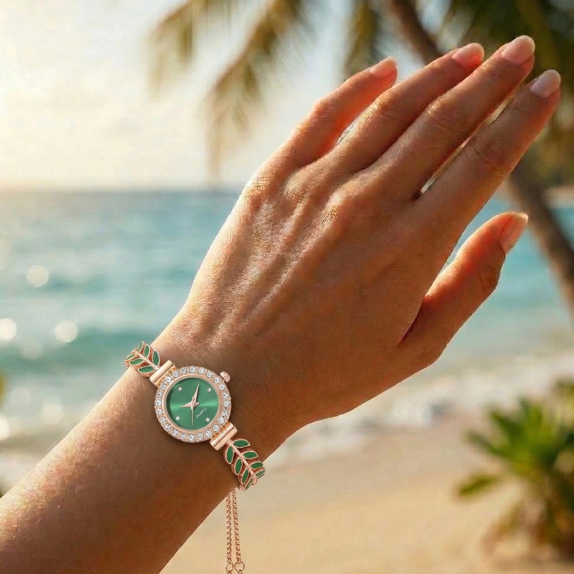 The Emerald Verdant Watch, Nature’s Regal Glow